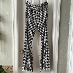 Houndstooth Pocket Bellbottoms